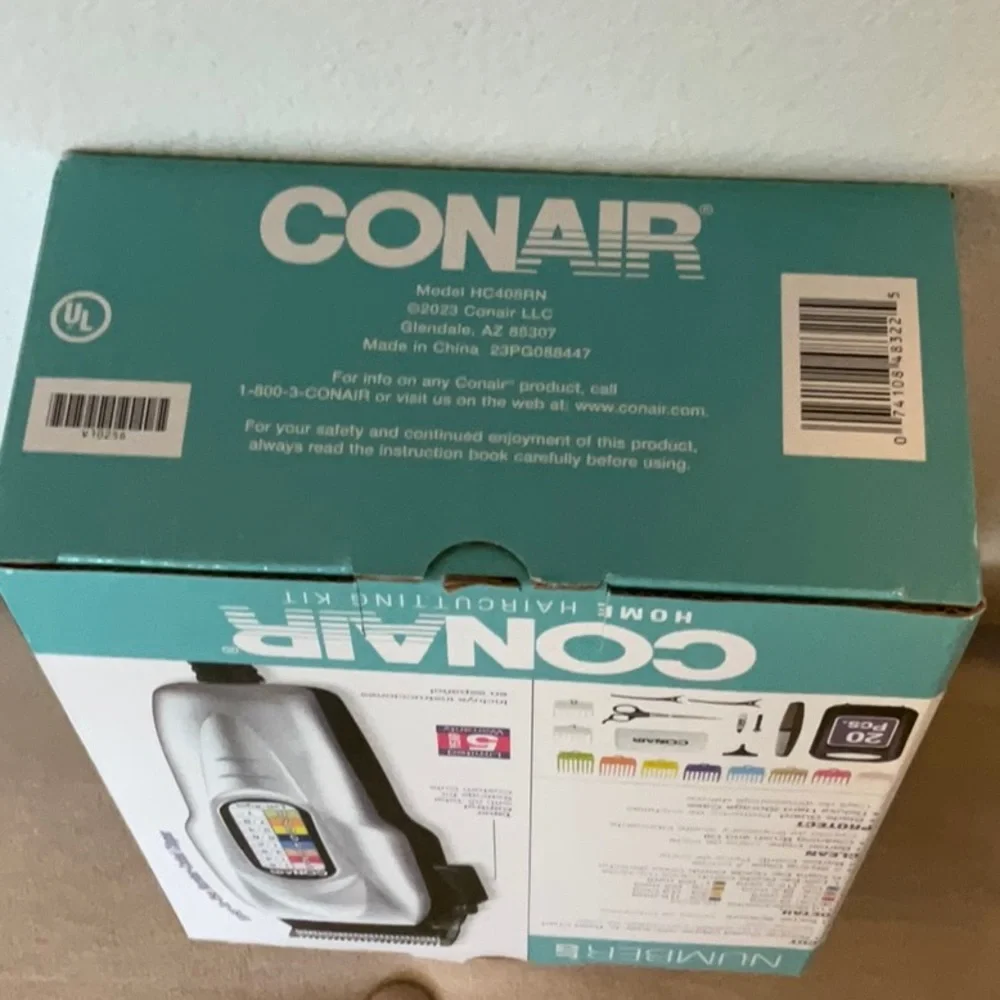 Conair Number Cut 20-piece Hair Clipper. New in box.